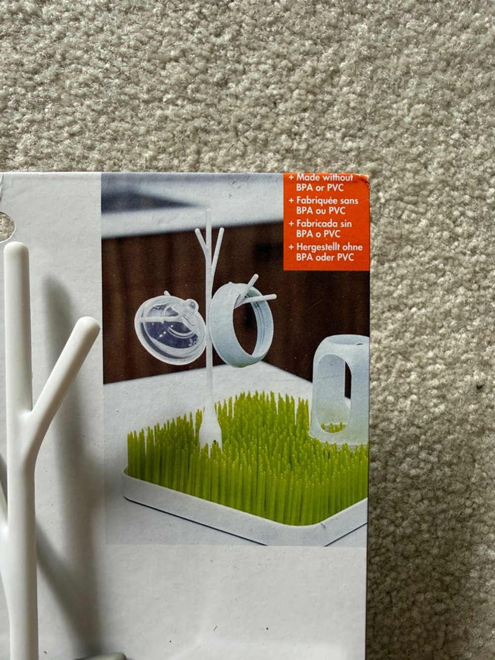 Boon TWIG Drying Rack Accessory - White & Gray - Picture 3 of 5